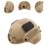 Maxbell Helmet Wear Resisting Protective Headgear for Game Cycling Camping Khaki
