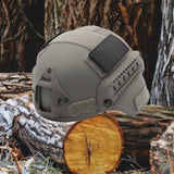 Maxbell Helmet Wear Resisting Protective Headgear for Game Cycling Camping Grey