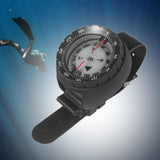 Maxbell Scuba Compass Professional Luminous for Divers for Sailing Hiking Underwater black