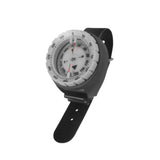 Maxbell Scuba Compass Professional Luminous for Divers for Sailing Hiking Underwater gray