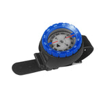 Maxbell Scuba Compass Professional Luminous for Divers for Sailing Hiking Underwater blue
