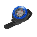 Maxbell Scuba Compass Professional Luminous for Divers for Sailing Hiking Underwater blue