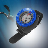 Maxbell Scuba Compass Professional Luminous for Divers for Sailing Hiking Underwater blue