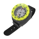 Maxbell Scuba Compass Professional Luminous for Divers for Sailing Hiking Underwater yellow