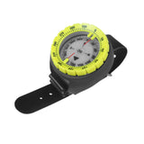 Maxbell Scuba Compass Professional Luminous for Divers for Sailing Hiking Underwater yellow