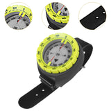 Maxbell Scuba Compass Professional Luminous for Divers for Sailing Hiking Underwater yellow