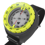 Maxbell Scuba Compass Professional Luminous for Divers for Sailing Hiking Underwater yellow