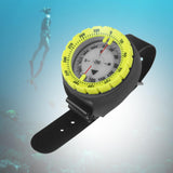 Maxbell Scuba Compass Professional Luminous for Divers for Sailing Hiking Underwater yellow