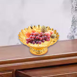 Maxbell Buddha Offering Tray Alloy Decoration Temple Tray for Smudging Decor Rituals