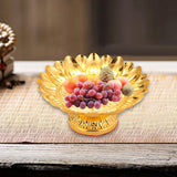 Maxbell Buddha Offering Tray Alloy Decoration Temple Tray for Smudging Decor Rituals