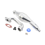 Maxbell 15003 Exhaust Pipe Metal RC Car Exhaust Pipe for HSP 1/5 Model Monster Truck
