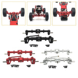 Maxbell Front Rear Axle Housing RC Accessory for MN78 1/12 RC Car Remotes Control Car Red