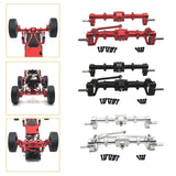 Maxbell Front Rear Axle Housing RC Accessory for MN78 1/12 RC Car Remotes Control Car Red