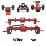 Maxbell Front Rear Axle Housing RC Accessory for MN78 1/12 RC Car Remotes Control Car Red
