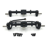 Maxbell Front Rear Axle Housing RC Accessory for MN78 1/12 RC Car Remotes Control Car Black