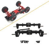 Maxbell Front Rear Axle Housing RC Accessory for MN78 1/12 RC Car Remotes Control Car Black