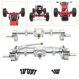 Maxbell Front Rear Axle Housing RC Accessory for MN78 1/12 RC Car Remotes Control Car Argent