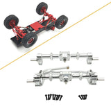 Maxbell Front Rear Axle Housing RC Accessory for MN78 1/12 RC Car Remotes Control Car Argent