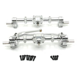 Maxbell Front Rear Axle Housing RC Accessory for MN78 1/12 RC Car Remotes Control Car Argent