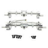 Maxbell Front Rear Axle Housing RC Accessory for MN78 1/12 RC Car Remotes Control Car Argent