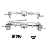 Maxbell Front Rear Axle Housing RC Accessory for MN78 1/12 RC Car Remotes Control Car Argent