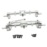 Maxbell Front Rear Axle Housing RC Accessory for MN78 1/12 RC Car Remotes Control Car Argent