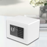 Maxbell Piggy Bank Small Box Birthday Gift Adults and Kids Holder Security Deposit Box white