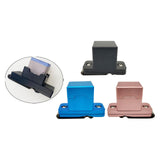 Maxbell Pool Cue Chalk Holder Small with Clip Multiuse for Games Snooker Accessories Black