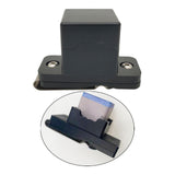 Maxbell Pool Cue Chalk Holder Small with Clip Multiuse for Games Snooker Accessories Black