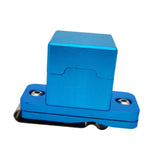 Maxbell Pool Cue Chalk Holder Small with Clip Multiuse for Games Snooker Accessories Blue