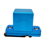 Maxbell Pool Cue Chalk Holder Small with Clip Multiuse for Games Snooker Accessories Blue