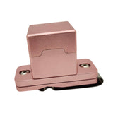Maxbell Pool Cue Chalk Holder Small with Clip Multiuse for Games Snooker Accessories Rose Gold