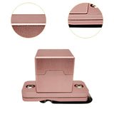 Maxbell Pool Cue Chalk Holder Small with Clip Multiuse for Games Snooker Accessories Rose Gold