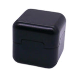 Maxbell Pool Cue Chalk Holder Mini Metal Storage Box Pool Table Accessory Chalk Case Black