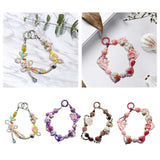 Maxbell Keychain Lovely Car Key Charm Cellphone Keychains Phone Charm for Girls Gift Yellow