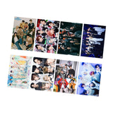 Maxbell 8Pcs Bini Kids Group Posters for Fans and Collectors Popular Artwork Posters