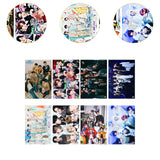 Maxbell 8Pcs Bini Kids Group Posters for Fans and Collectors Popular Artwork Posters