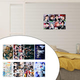 Maxbell 8Pcs Bini Kids Group Posters for Fans and Collectors Popular Artwork Posters