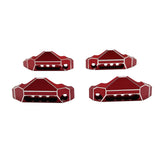 Maxbell 15 Pieces RC Car Accessory Replaces Modified for 10208 RC Hobby Car 1/10 Red