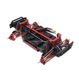 Maxbell 15 Pieces RC Car Accessory Replaces Modified for 10208 RC Hobby Car 1/10 Red