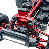 Maxbell 15 Pieces RC Car Accessory Replaces Modified for 10208 RC Hobby Car 1/10 Red