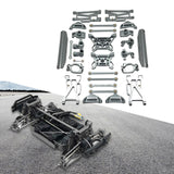 Maxbell 15 Pieces RC Car Accessory Replaces Modified for 10208 RC Hobby Car 1/10 Gray