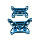 Maxbell 15 Pieces RC Car Accessory Replaces Modified for 10208 RC Hobby Car 1/10 Blue
