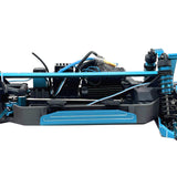 Maxbell 15 Pieces RC Car Accessory Replaces Modified for 10208 RC Hobby Car 1/10 Blue