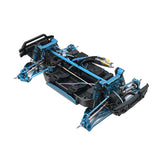 Maxbell 15 Pieces RC Car Accessory Replaces Modified for 10208 RC Hobby Car 1/10 Blue