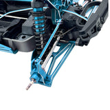 Maxbell 15 Pieces RC Car Accessory Replaces Modified for 10208 RC Hobby Car 1/10 Blue