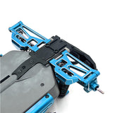 Maxbell 15 Pieces RC Car Accessory Replaces Modified for 10208 RC Hobby Car 1/10 Blue