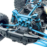 Maxbell 15 Pieces RC Car Accessory Replaces Modified for 10208 RC Hobby Car 1/10 Blue