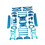 Maxbell 15 Pieces RC Car Accessory Replaces Modified for 10208 RC Hobby Car 1/10 Blue