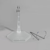 Maxbell 1:6 Scale Figure Display Figure Display for 12 inch Action Figures Model Toy clear and Hexagon